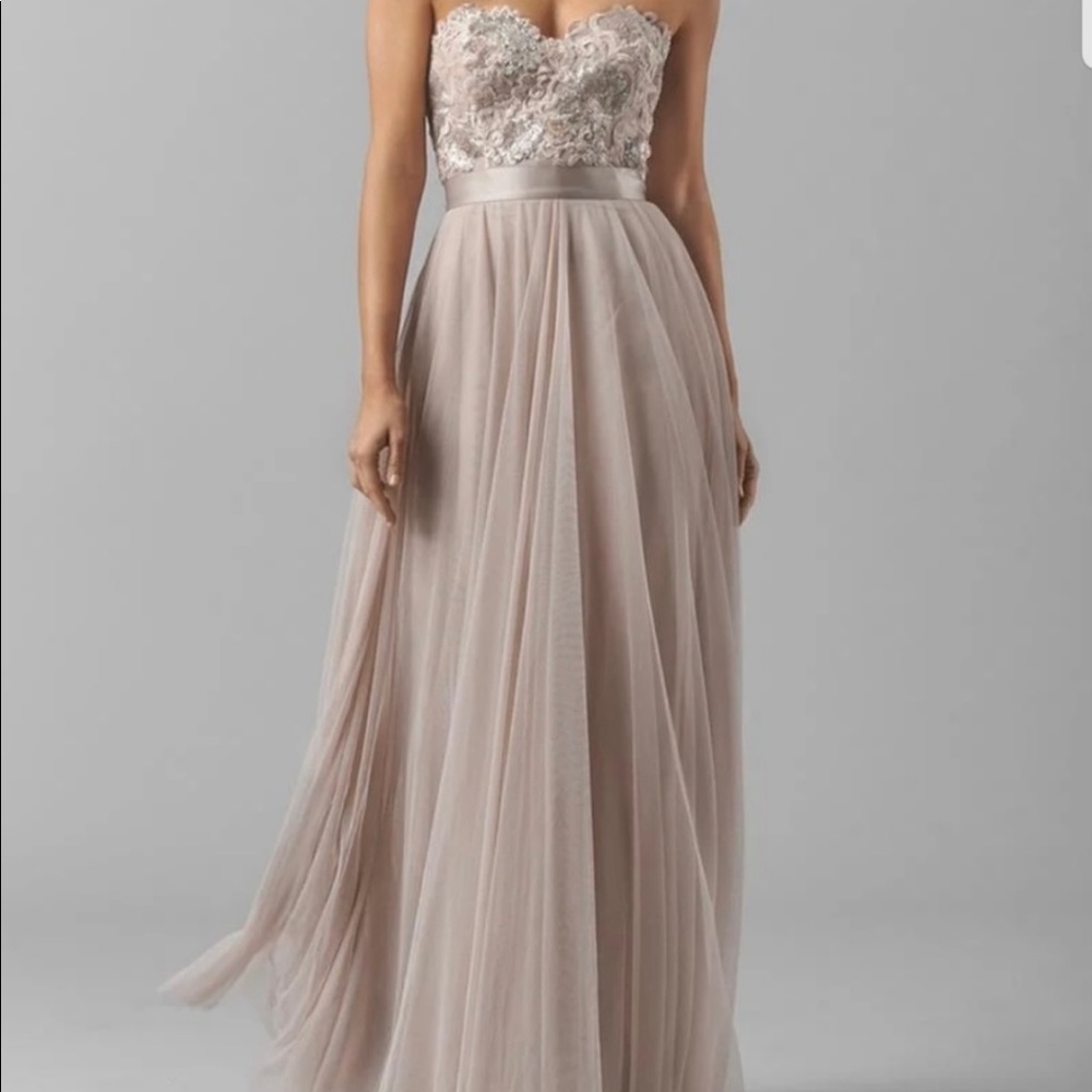 New BHLDN Watters Lucca Brescia Maxi Dress NWT